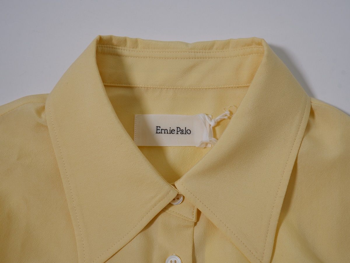 Ernie Paloアーニーパロ 2025AW Silk Dart Shirtシルク ダーツ シャツ