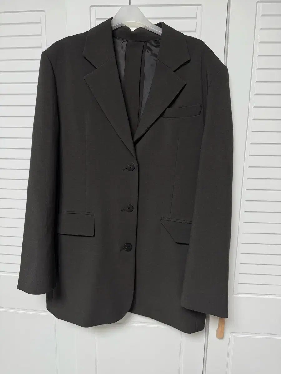 エルメネジルドゼニア ミリタリー レザージャケット アイボリー L相当