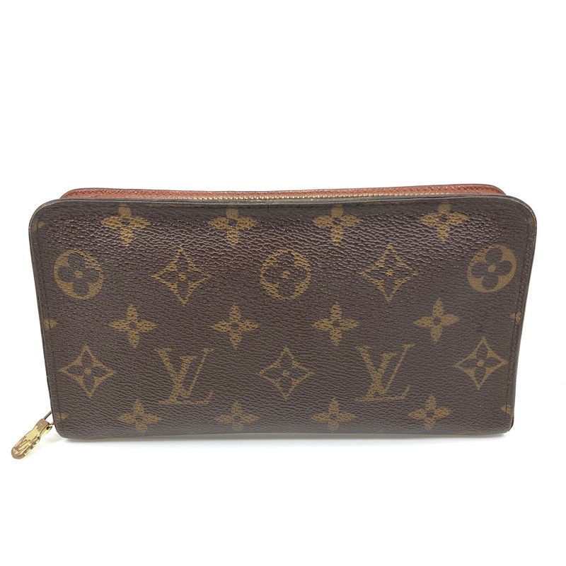 品 LOUIS VUITTON ルイ ヴィトン モノグラム ポルトモネ ジップ M61727 長財布 ラウンドファスナーウォレット ロングウォレット 財布 179-250619-rt-05-tag