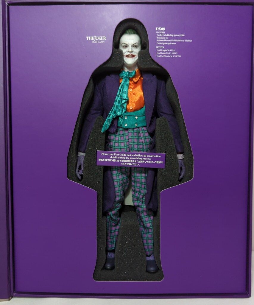 HOTTOYS MOVIE MASTERPIECE DX THE JOKER DX08 ホットトイズ