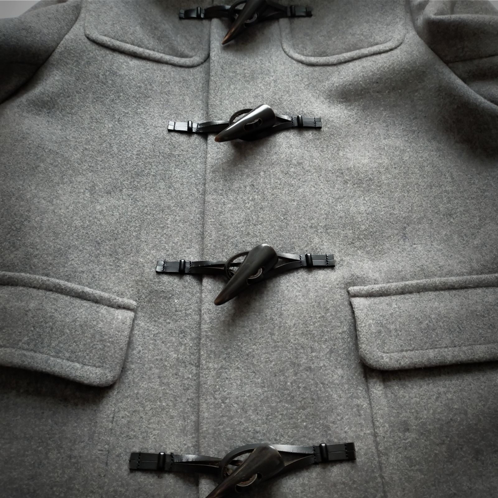 マカフィー　MACPHEE グレー　 ダッフルコート　34 マカフィー MACPHEE グレー ダッフルコート 34