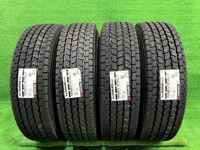 YOKOHAMA スタッドレス 4本 ヨコハマ アイスガードIG91 195 80R15 107 105L LT