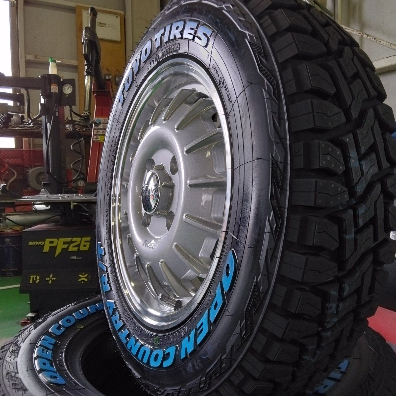 新品/4本セット プロボックス サクシード タイヤホイールセット 165/80R14 トーヨー オープンカントリー RT ホワイトレター 14インチ  NOEL - メルカリ