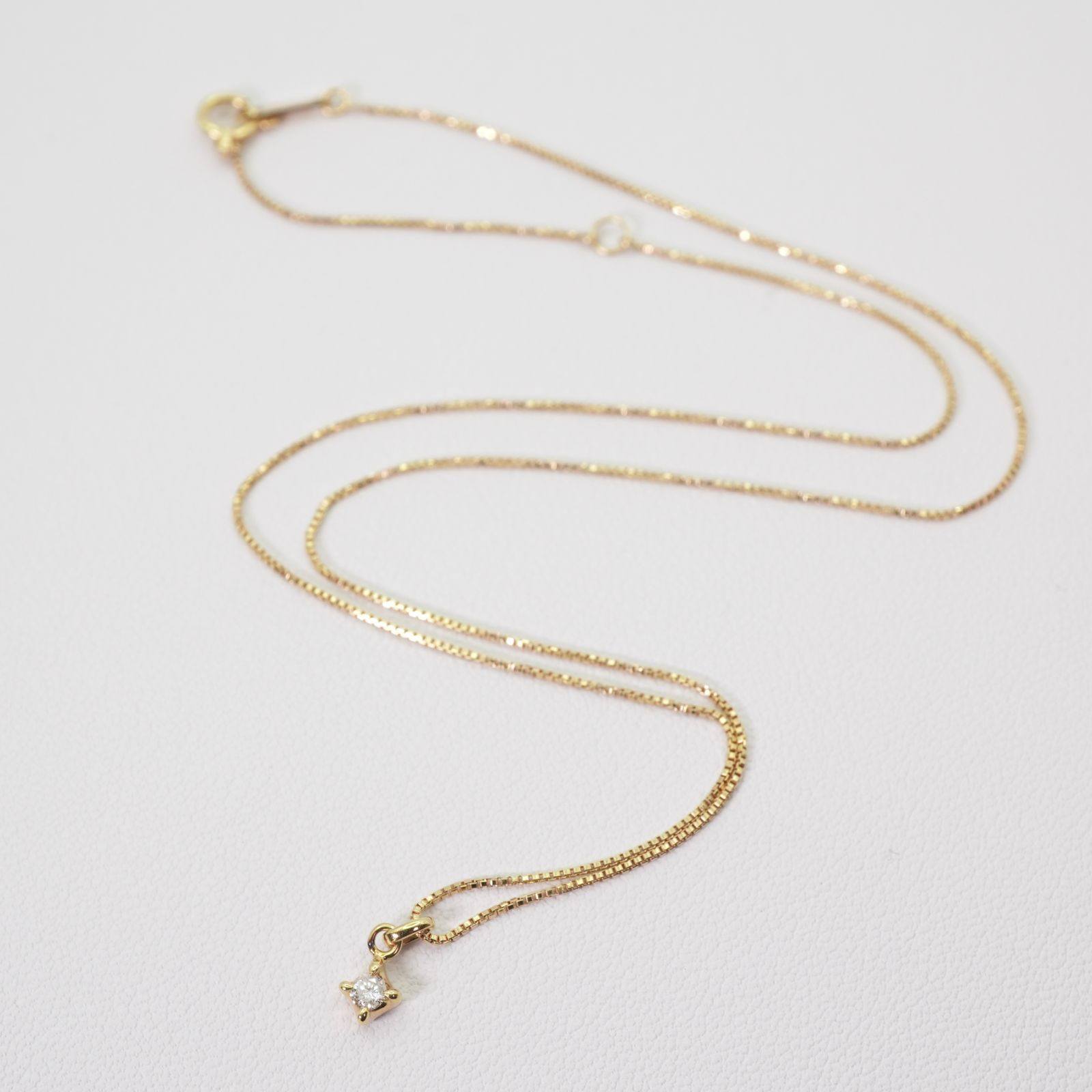 agete k18ダイヤ0.05ネックレス K10ダイヤモンドネックレス（0.05ct）｜ネックレス｜アガット