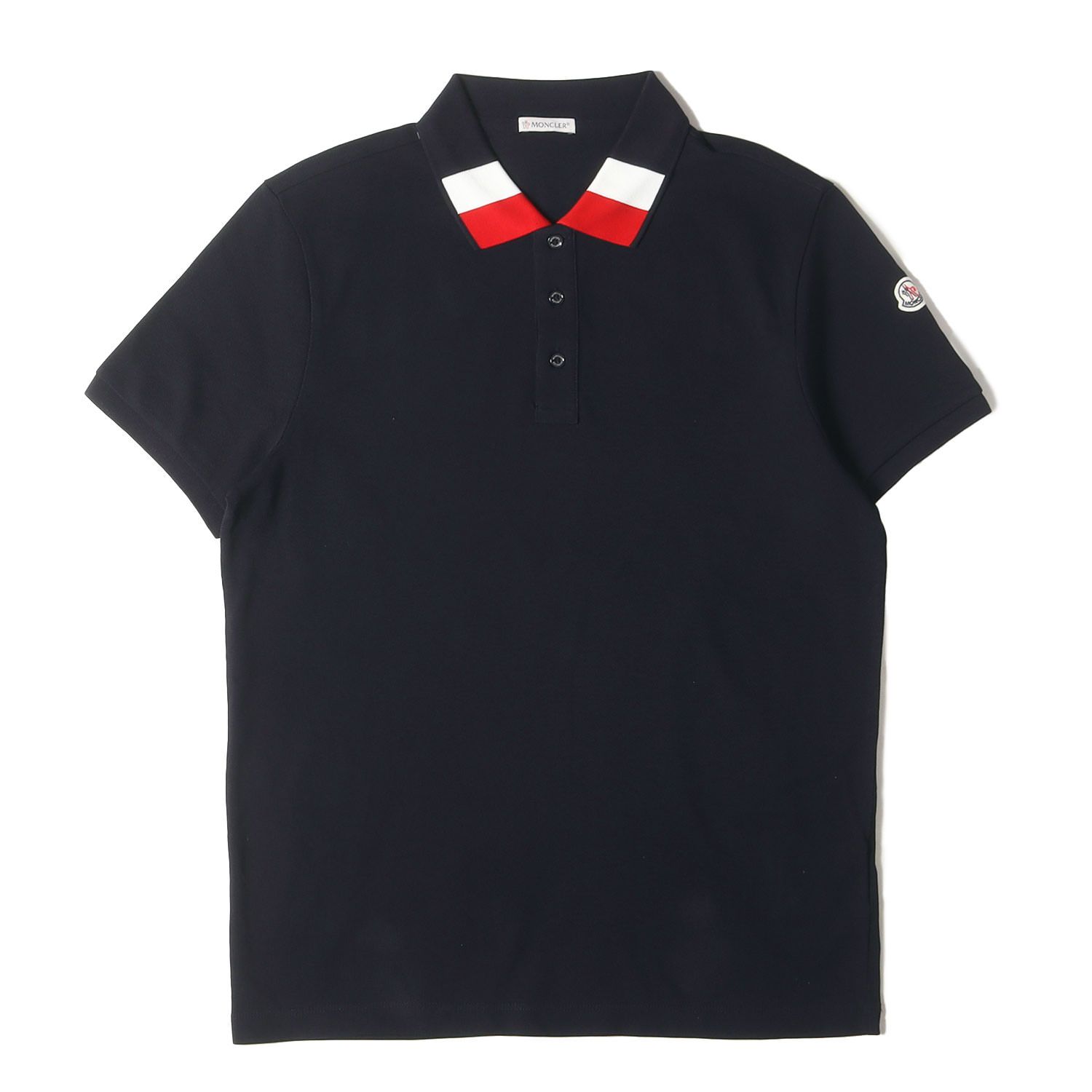 美品】MONCLER モンクレール ポロシャツ サイズ:M / 襟トリコロール
