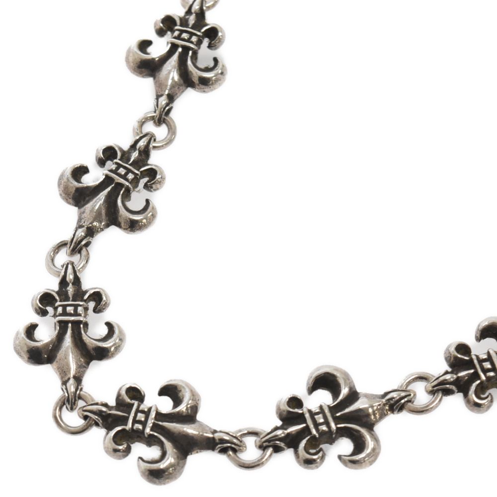 CHROME HEARTS (クロムハーツ) BS FLUER LINK BSフレアリンク ネックレスチェーン シルバー