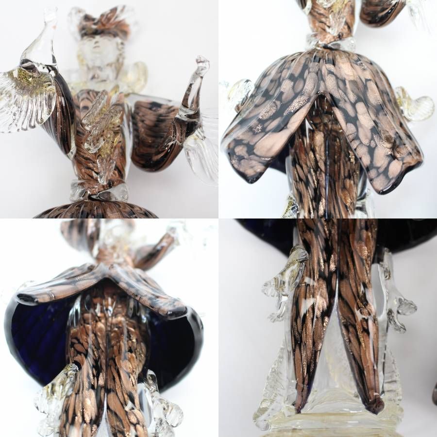 IS385)MURANO ムラーノ フィギュリン ベネチアン人形 ベネチアン