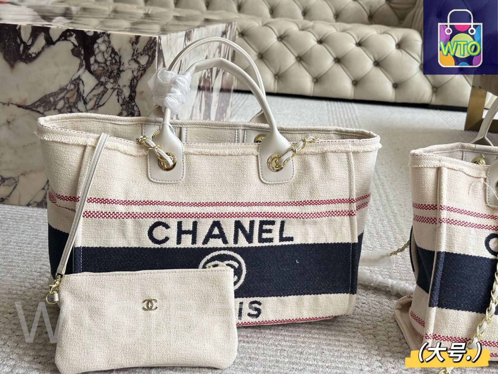 【軽やかに夏映え♪大人リゾート】CHANEL ビーチバッグセット シャネルのビーチバッグや、セリーヌのサンダルなど！カラフルな