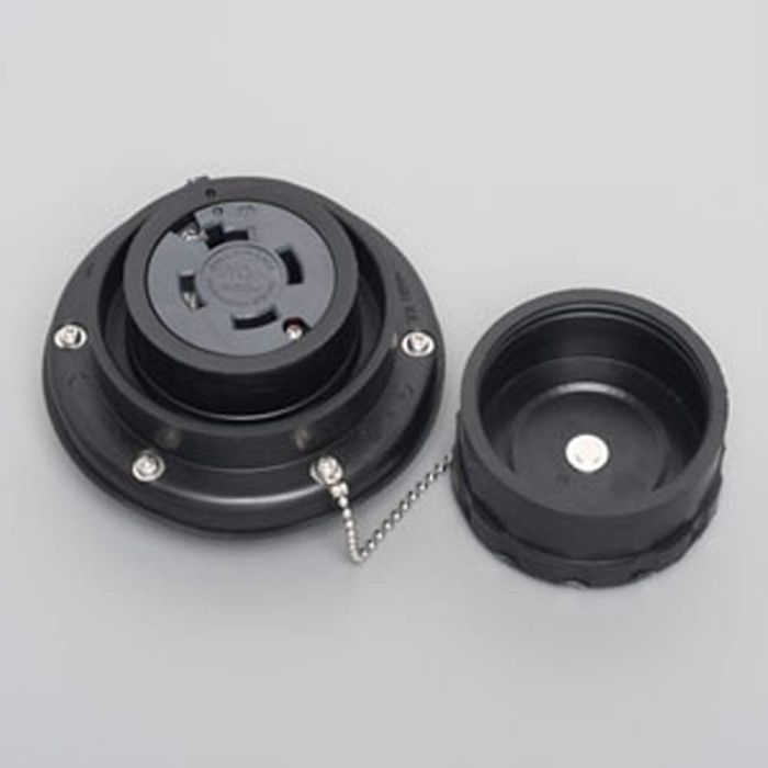 3営業日で発送 アメリカ 引掛形 防水パネルコンセント 4666RW ﾎﾞｳｽｲﾊﾟﾈﾙｺﾝｾﾝﾄ E3P60A