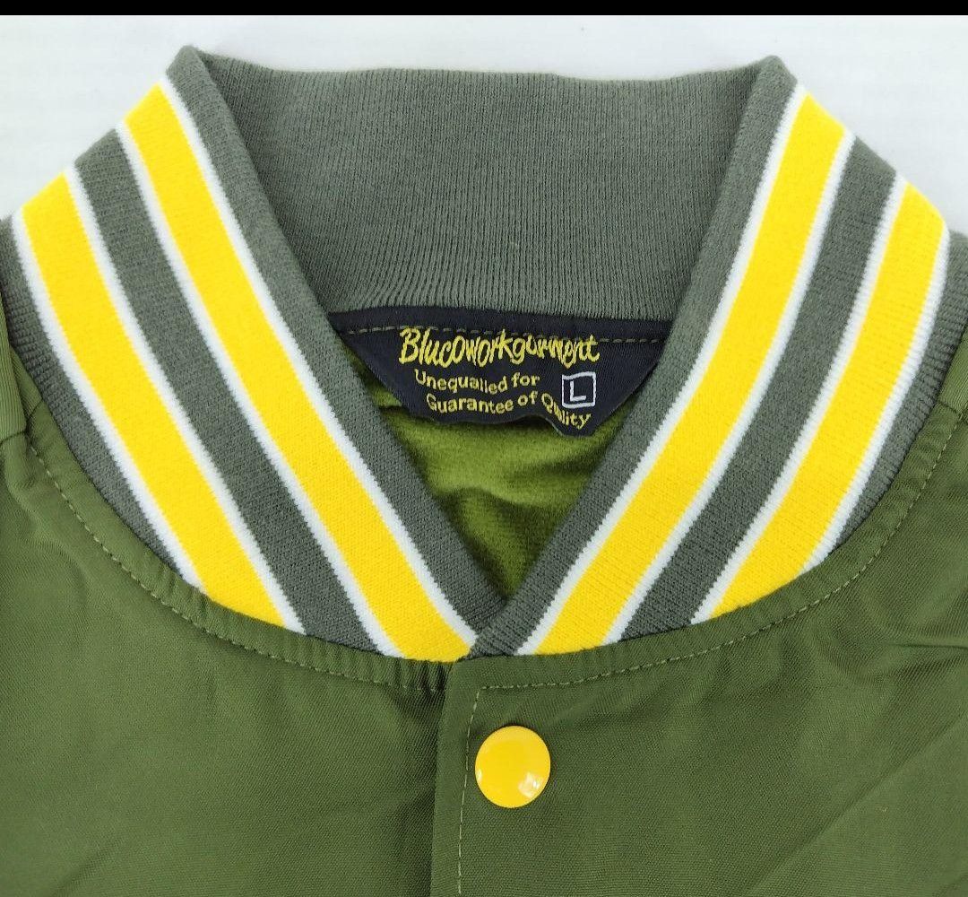 BLUCO WORK GARMENT ブルコ 1353-3A03 STADIUM JACKET OLV サイズL. .税込価格