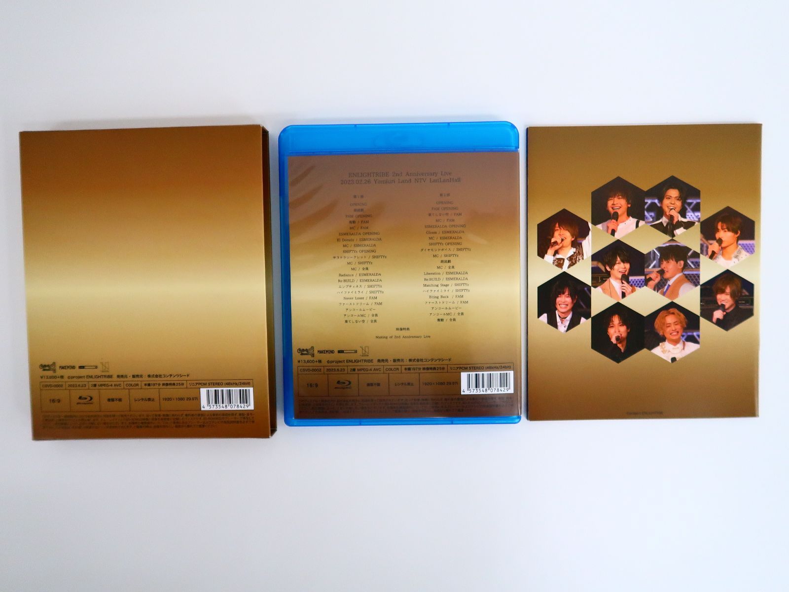 邦楽Blu-ray　Disc　ENLIGHTRIBE 2nd Anniversary Live [完全限定特装盤] BD】ENLIGHTRIBE 2nd Anniversary Live［完全限定特装盤］☆特典
