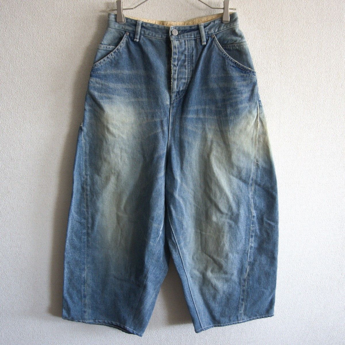 ミナペルホネン　alway ワイドデニム 34 always ワイドデニム - minä perhonen