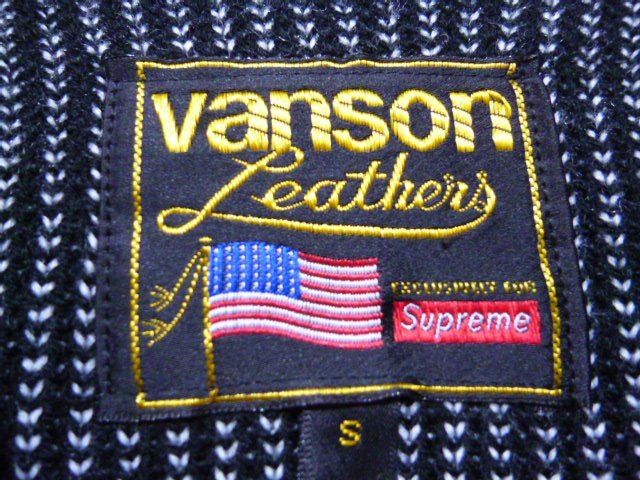 SUPREME×VANSON Leathers シュプリーム バンソン 22SS Sweater 