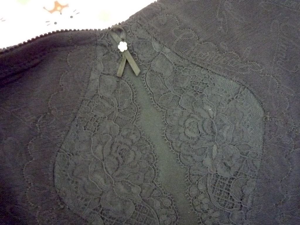 定価28600円 最 補正下着 シャンデール シャルム ロング ガードル サイズ82 ブラック 立体成形 メッシュテープ ヒップUP _MF3