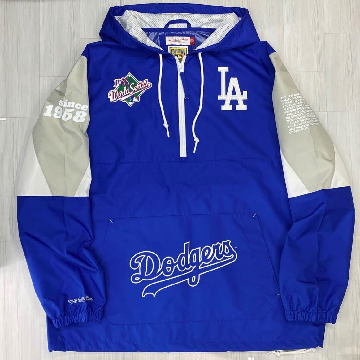 Mitchell&Ness MLB ロサンゼルス ドジャース ウィンドブレーカー USA限定 Mitchell&Ness MLB ロサンゼルス ドジャース Team