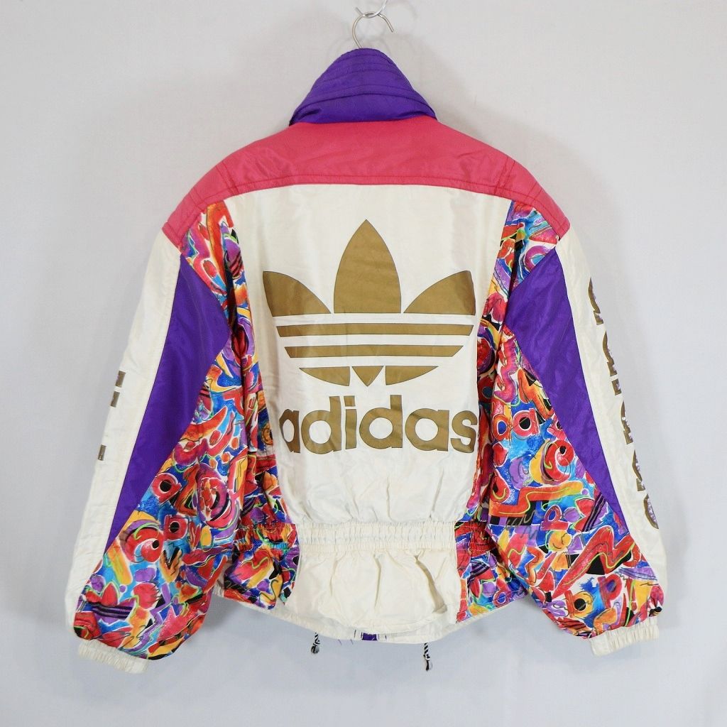 90年代 adidas アディダス スキージャケット 防寒 防風 スキーウェア 