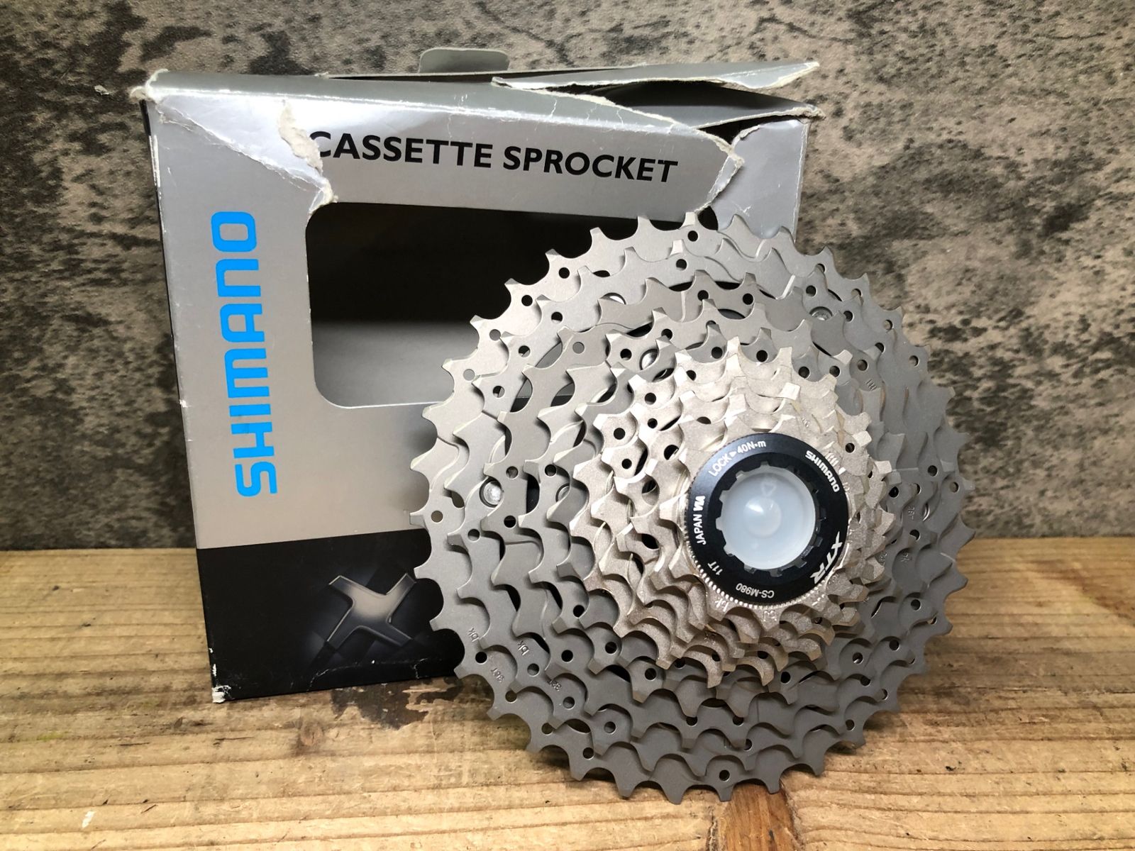 JK368 シマノ SHIMANO XTR CS-M980 10S スプロケット 11-36T 10S