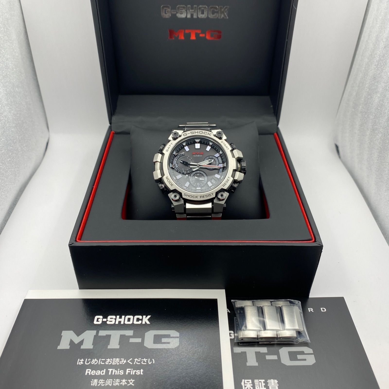 T364）美品 稼動品 CASIO カシオ 電波ソーラー Bluetooth G-SHOCK MTG 