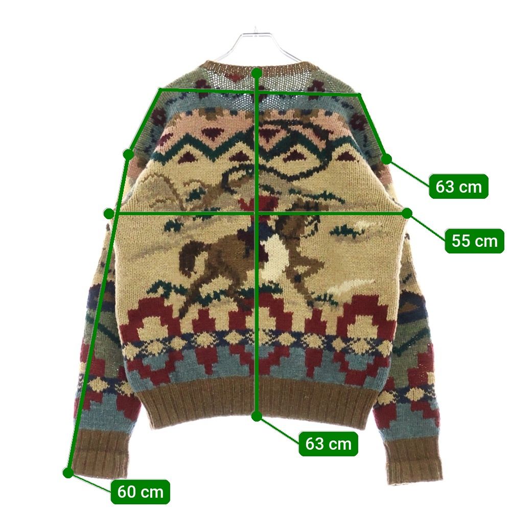 POLO RALPH LAUREN (ポロラルフローレン) 90S COWBOY WESTERN PATTERN 
