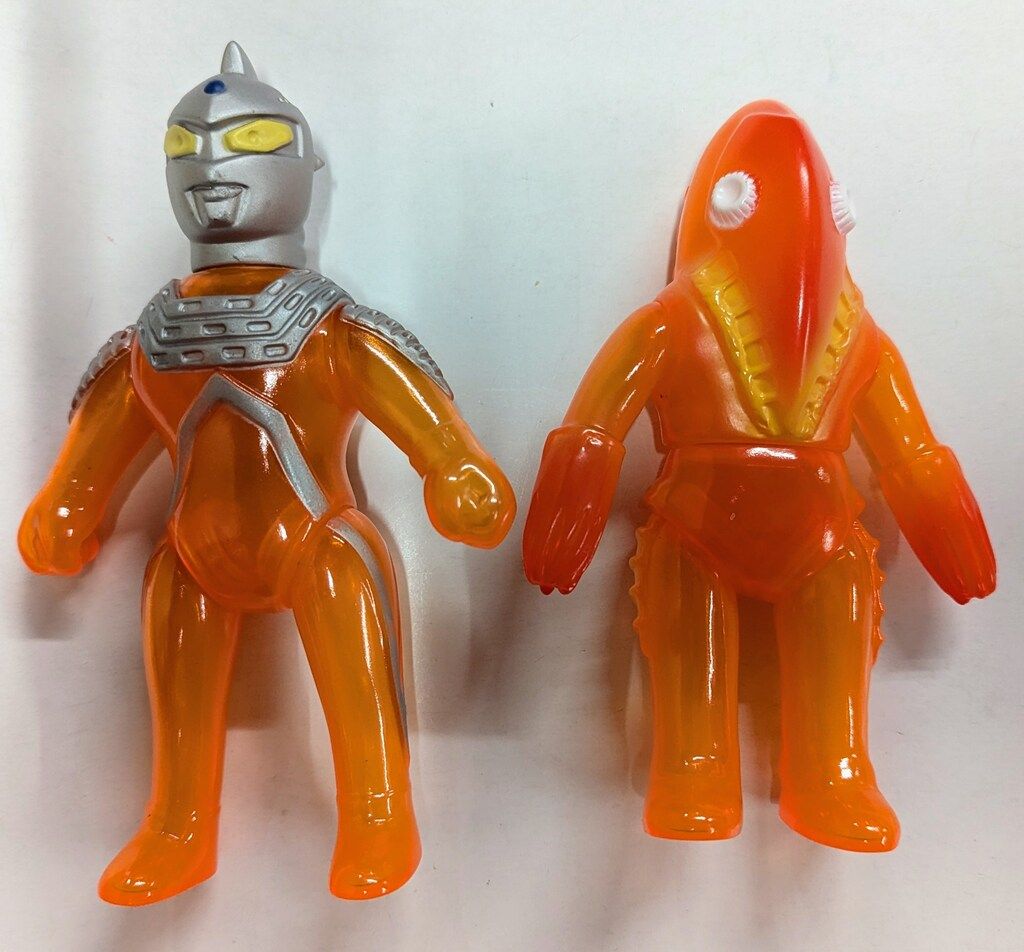 マーミット ビニパラヒーロー ウルトラセブン-メトロン星人 クリアオレンジ