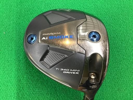 キャロウェイ PARADYM Ai SMOKE Ti 340 MINI 11.5° ドライバー DR TENSEI 60 for CW Ai SMOKE DR フレックスS メンズ 男性用 右利き 右用 Cランク ゴルフクラブ