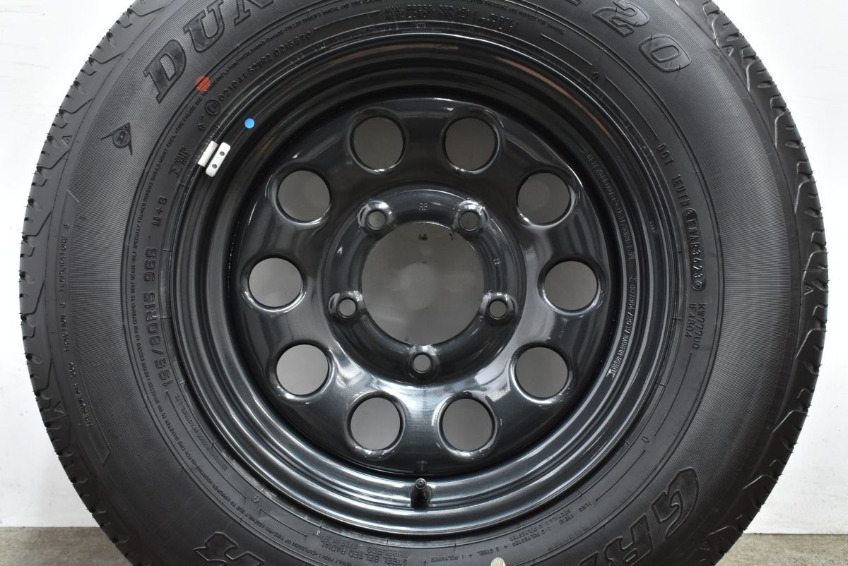 195/80R15数量: 2本　本日発送　jb74 ブリヂストン 新車外しバリ山 195/80R15数量: 2本 本日発送 jb74 ブリヂストン 新車外しバリ山