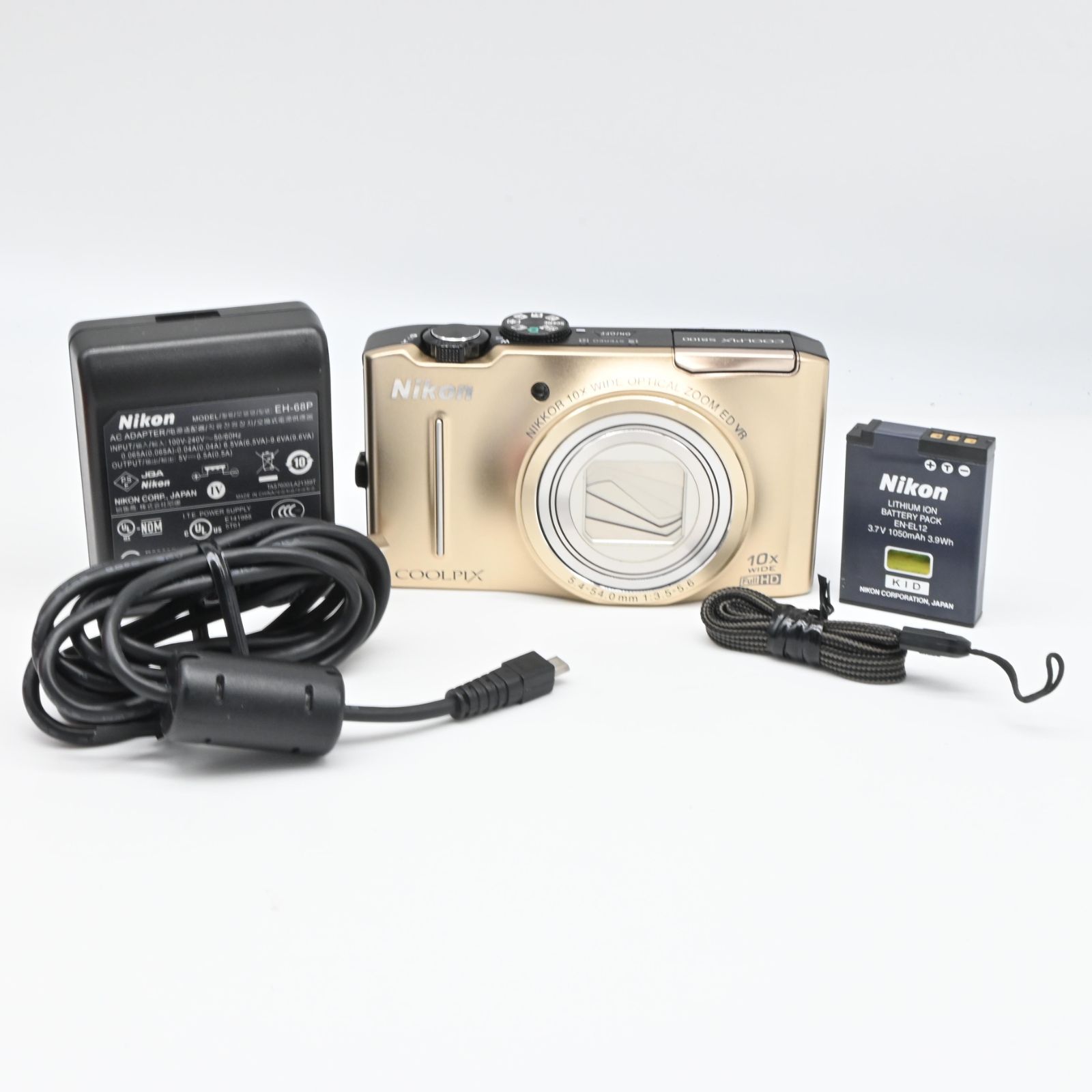 Nikon デジタルカメラ COOLPIX S8100 プレシャスゴールド