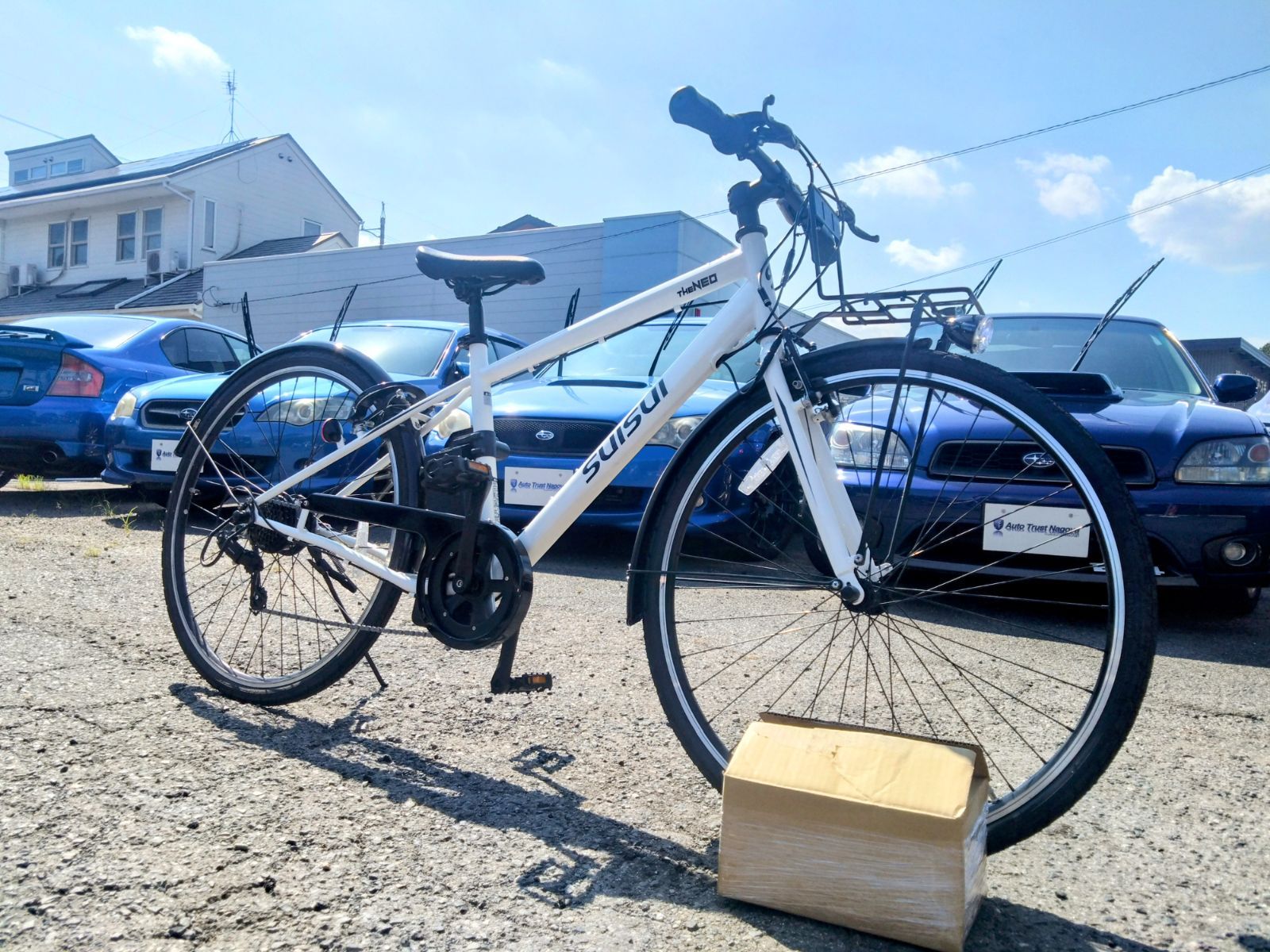 引き渡し限定！電動アシスト自転車 シティタイプ ブラック クロス