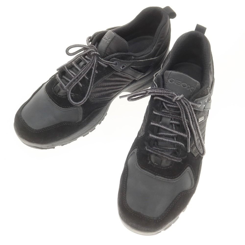 ジェオックス GEOX AMPHIBIOX スニーカー ブラック サイズ42 メンズ