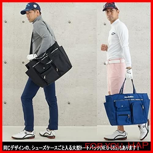 在庫処分】[NewEdition GOLF] ラウンドトートバッグ ラウンドバッグ 多