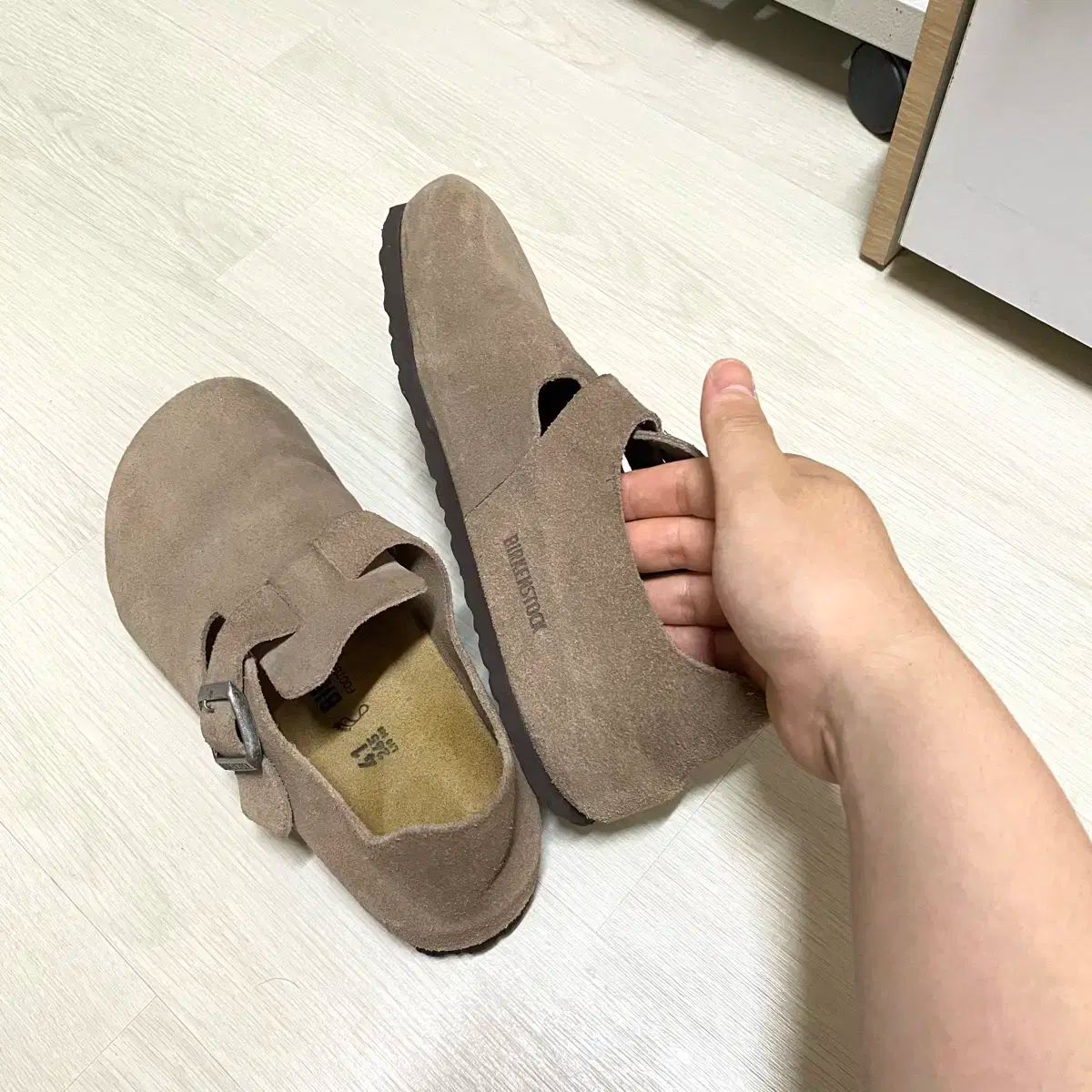 千秋　ビルケンシュトック　ロンドンテック38 BIRKENSTOCK ロンドン ブラック レザー 38 ビルケンシュトック