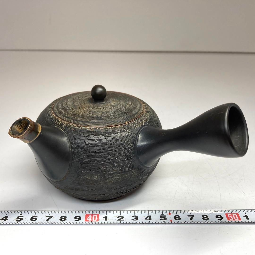 常滑焼 横手急須 横幅16㎝ 東Y5-0908