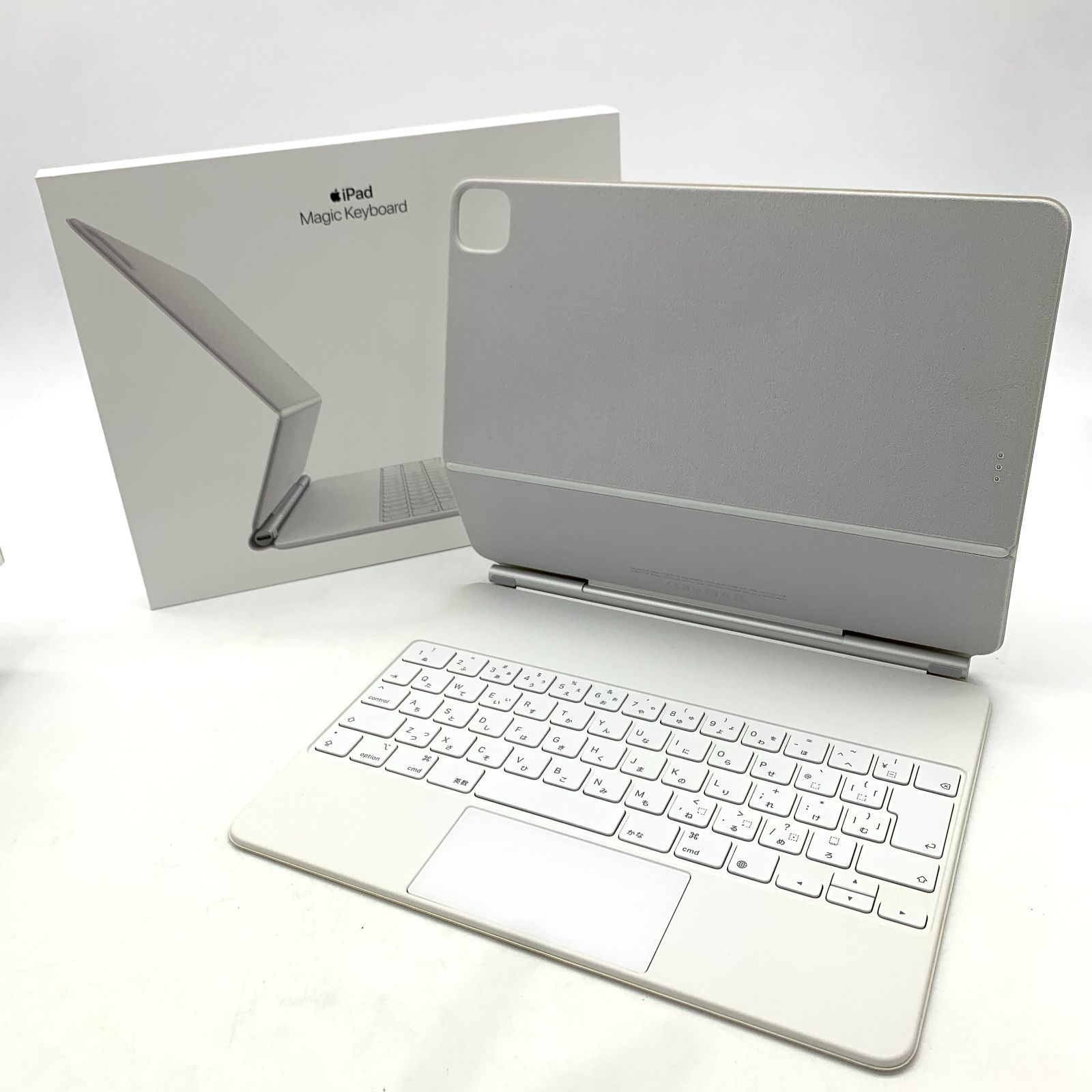 ▼【動作確認済み】Apple Magic Keyboard/マジックキーボード 日本語 ホワイト iPad Pro  12.9インチ(第3/第4/第5世代)用 MJQL3J/A S93651059210