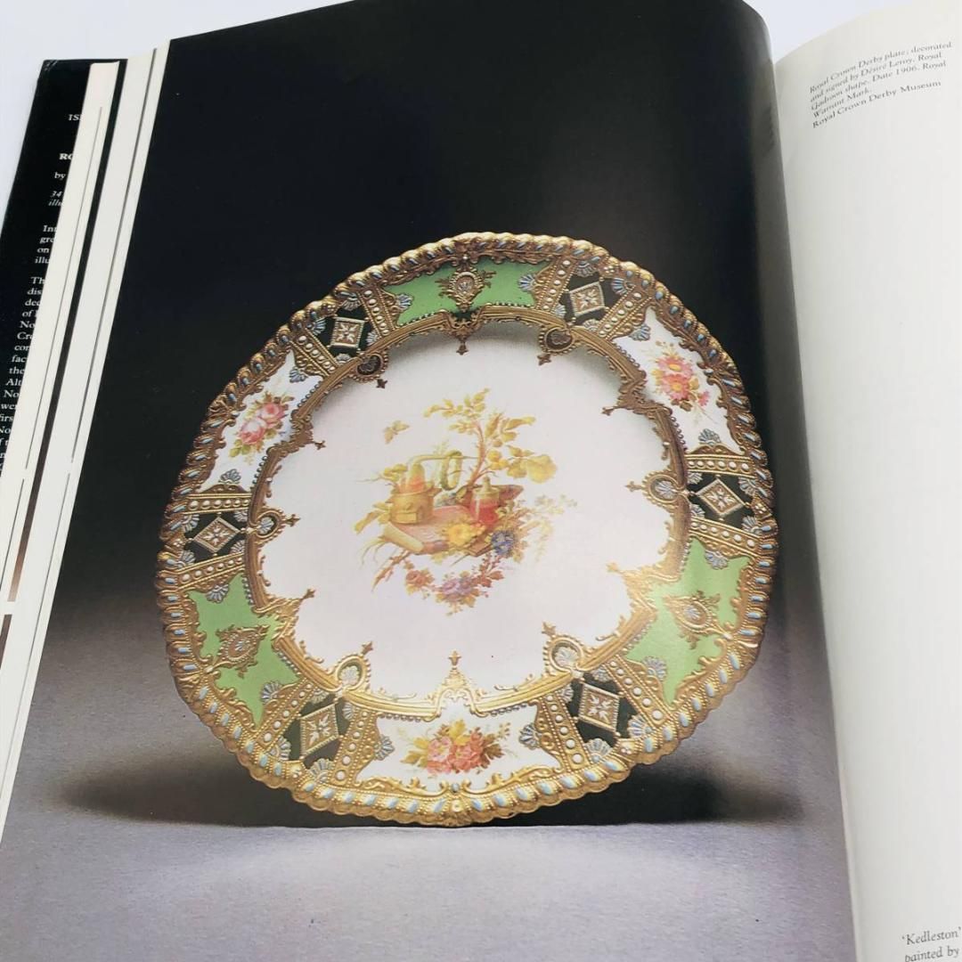 豪華本 洋書 ロイヤルクラウンダービー 作品集 オフィシャルブック アンティーク 陶磁器 英国王室御用達 イギリス POP_KOS