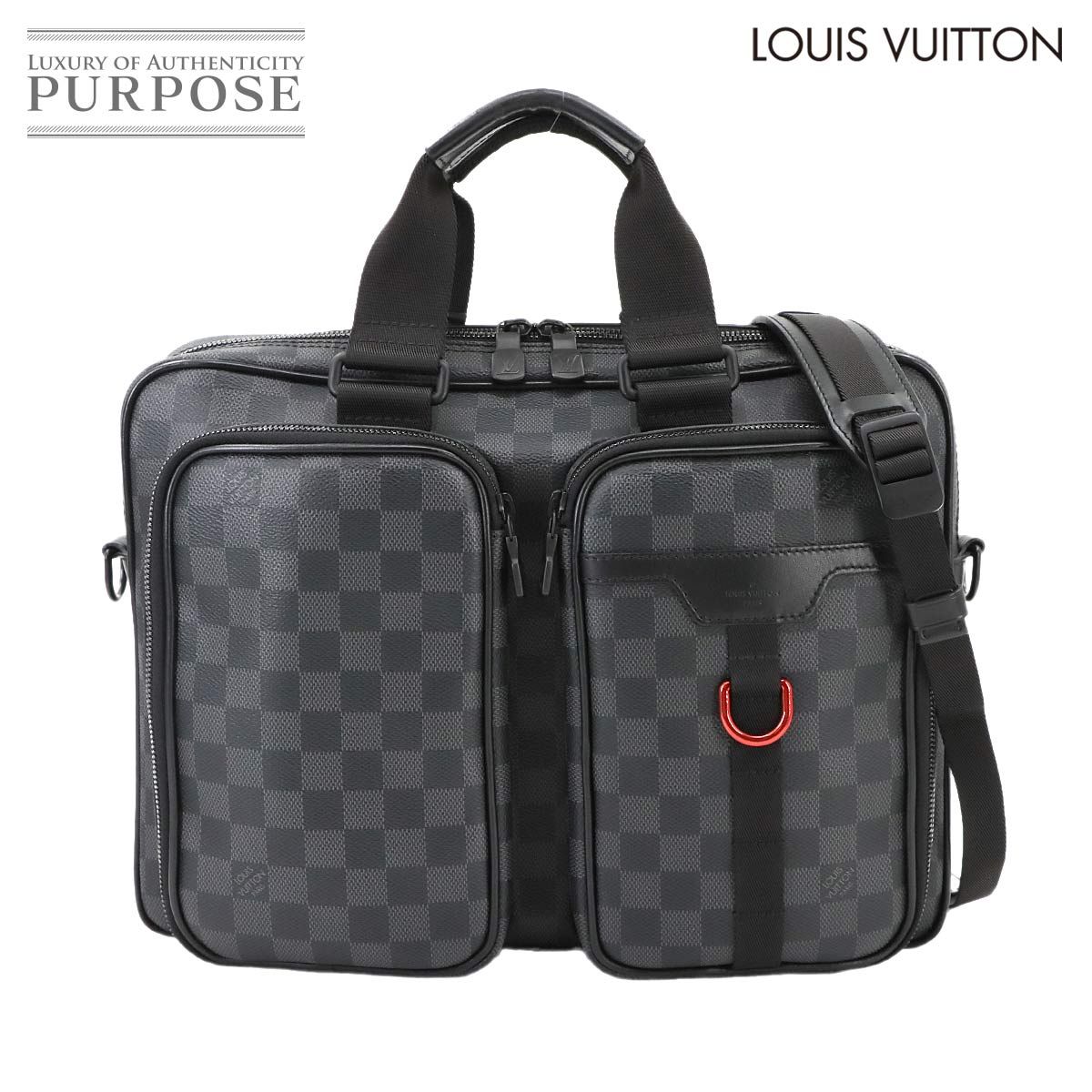 ルイ ヴィトン LOUIS VUITTON ダミエ ユーティリティ ビジネス 2way ショルダー バッグ N40278 Utility Business Bag 90297044
