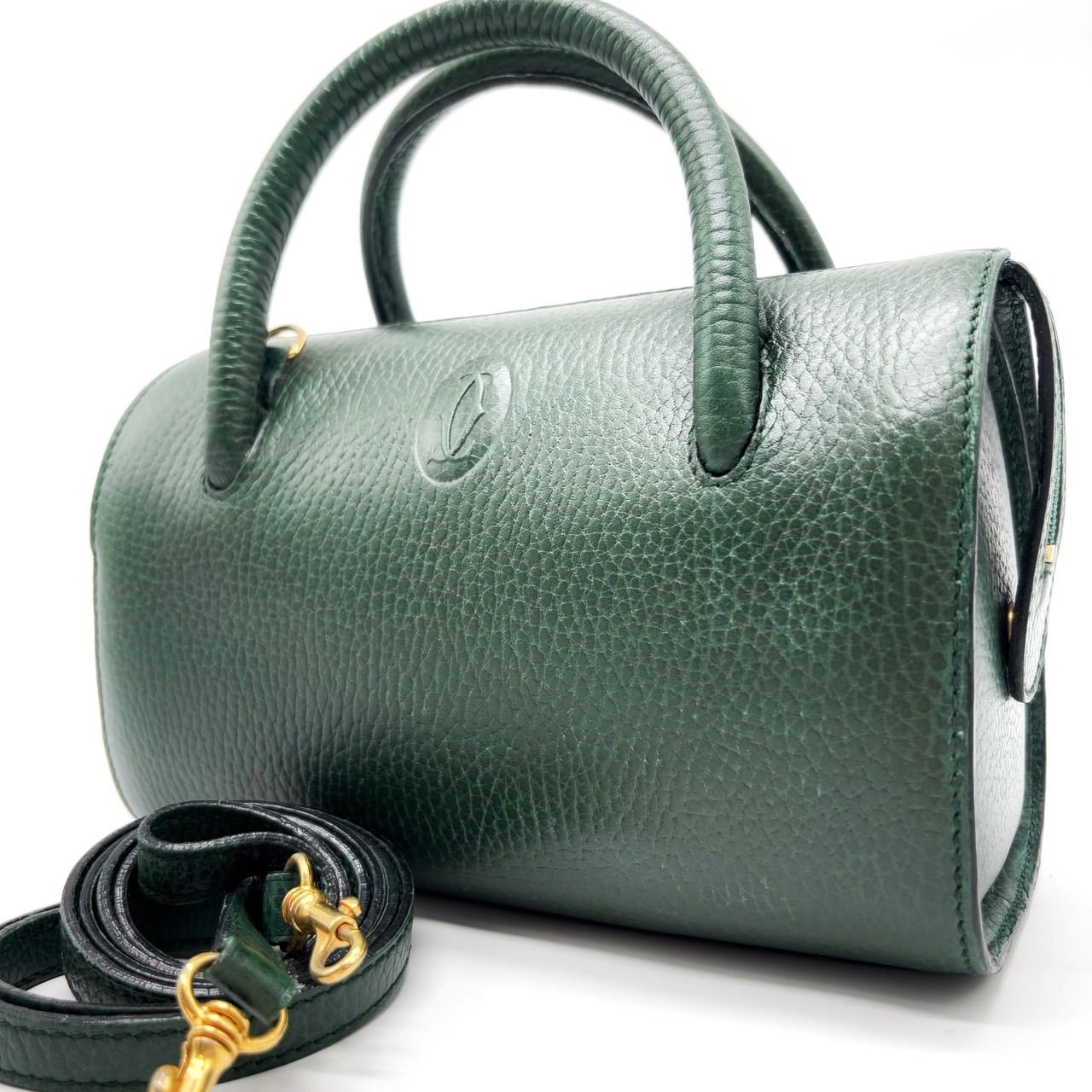 ✨良品✨ Cartier カルティエ 2way ミニボストンバッグ ショルダー 