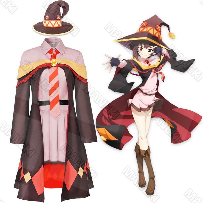 この素晴らしい世界に祝福を 紅伝説 めぐみんコスプレグッズ 人気キャラムサシ コジロウコスチューム 変装 クリスマス ハロウィン イベン