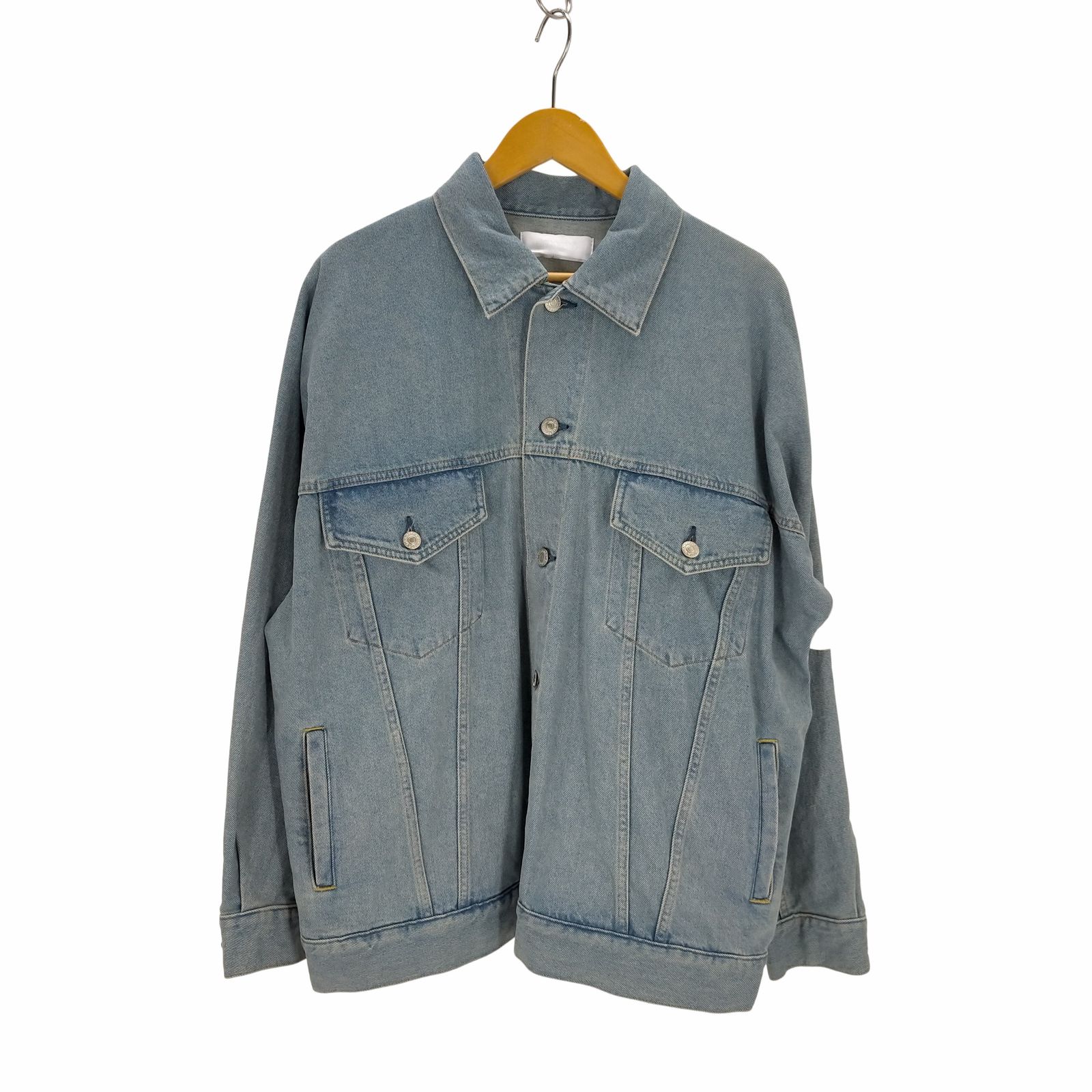 NEON SIGN 2022 Drop sleeve Denim jacket