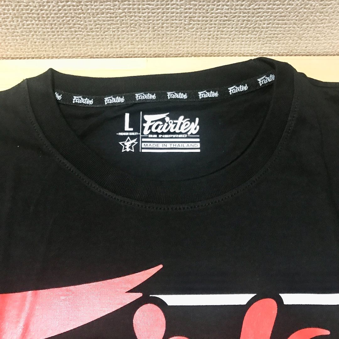 新品】Fairtex フェアテックス Tシャツ TST51 ブラック Lサイズ - メルカリ