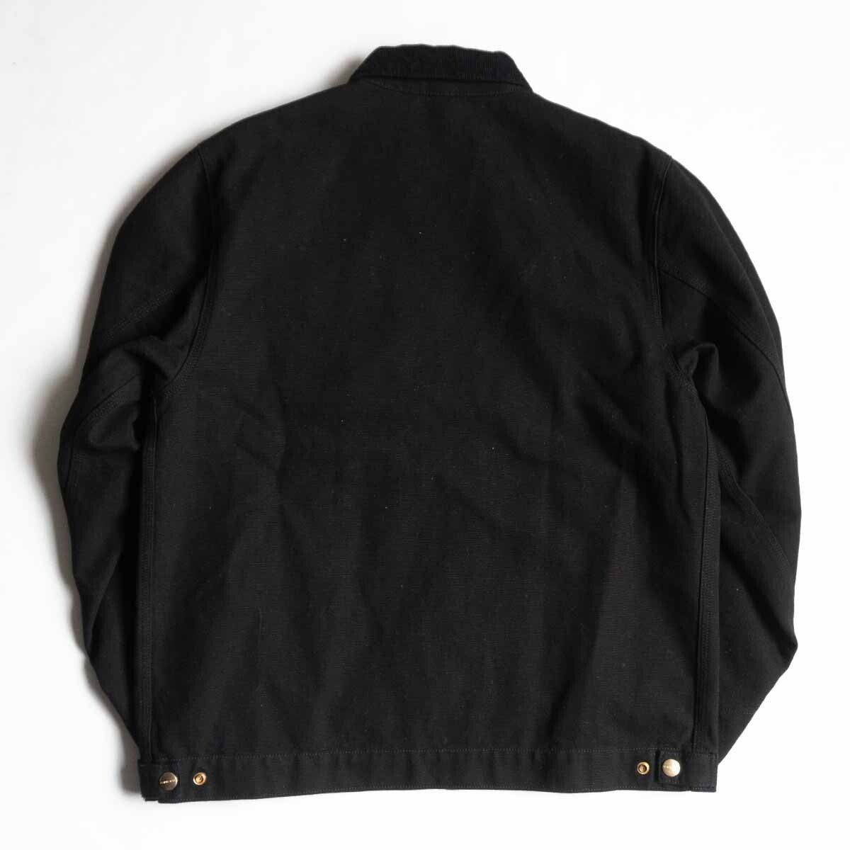 USA製 Carhartt デトロイトジャケット 米国製 ブラック 90s-00s USA製 carhartt デトロイト ジャケット フェード
