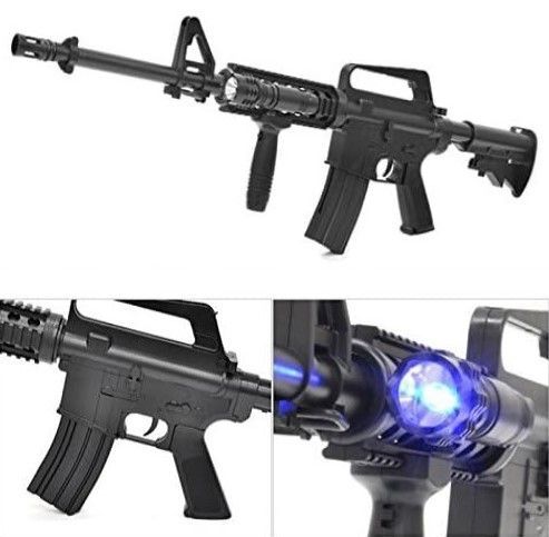 BB弾モデルライフルガン M 4ライフルタイプ エアガン サバイバルゲームやコスなどに用 安全なプラスチック製