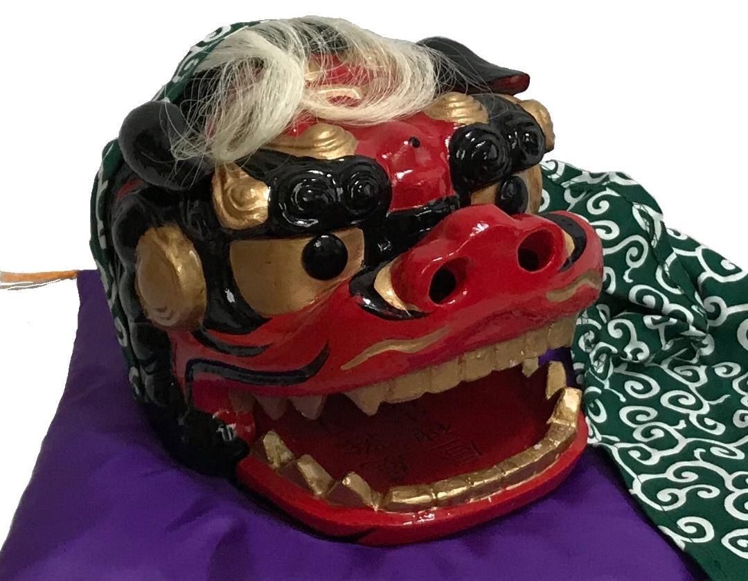 獅子頭 獅子舞 頭 置物 節分新築祝い 新築祝い 誕生日プレゼント