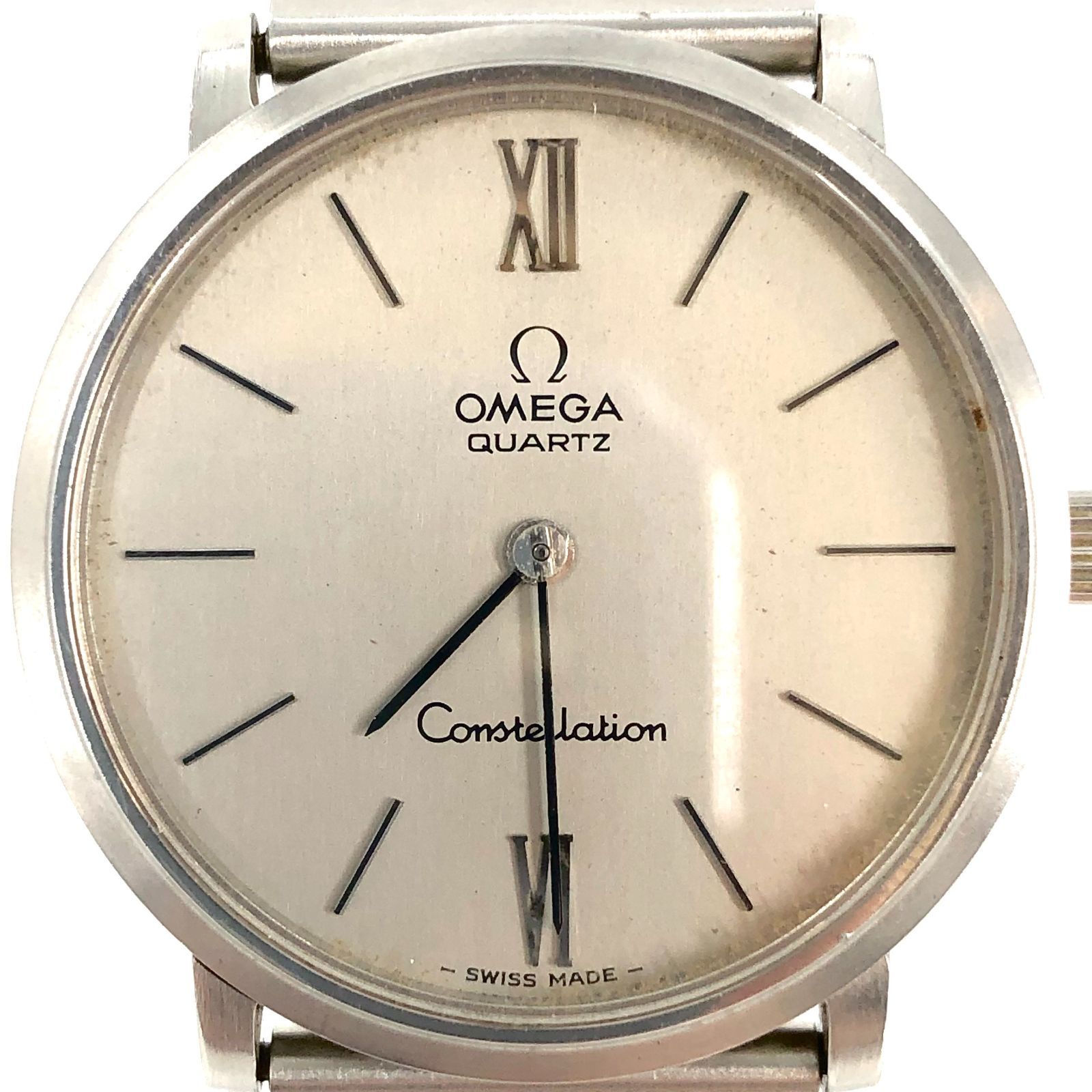 オメガ コンステレーション クォーツ【191.0032】【稼働品】メンズ オメガ コンステレーション メンズ クォーツ シルバー文字盤 3針デイト