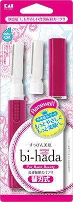 biーhada ompa T ホルダー替刃2ヶ付 × 72点 bi-hada ompa T ホルダー\u0026替刃セット | 貝印公式オンラインストア