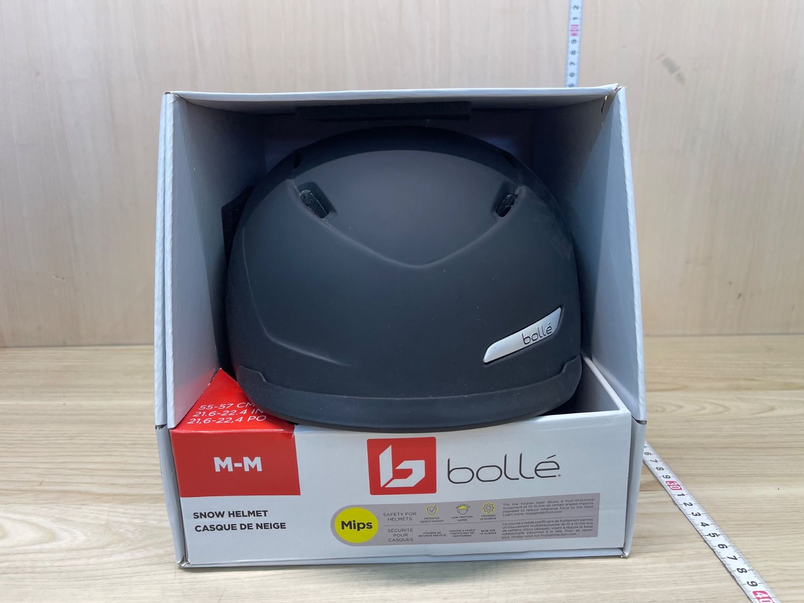 新品 bolle ボレー ザ・ビート 大人用 スノーヘルメット MIPS