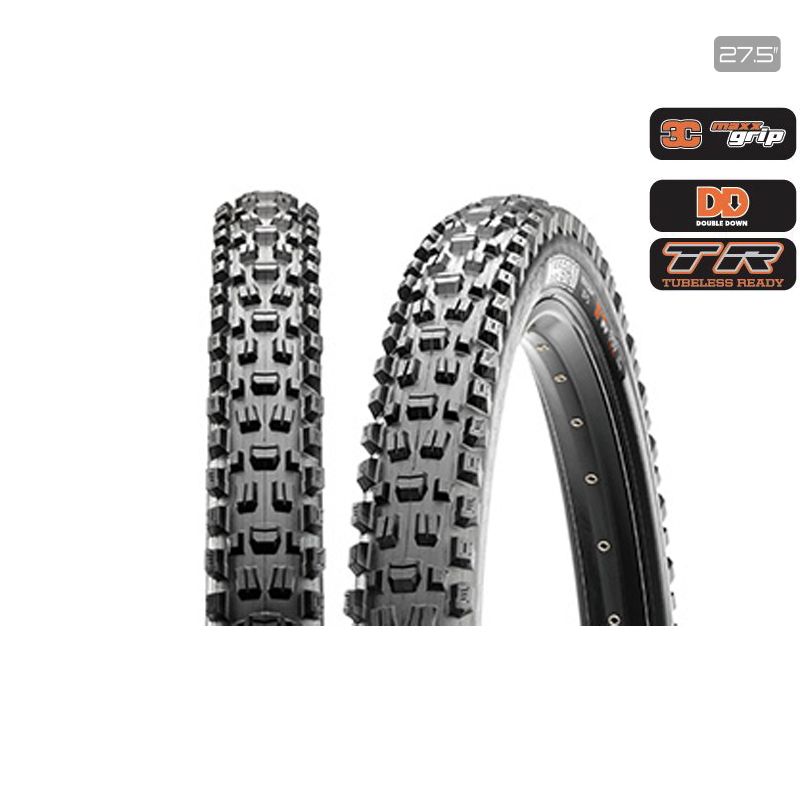 MAXXIS マキシス Assegai アセガイ MTBタイヤ チューブレスレディー サイクル 自転車 ETRTO 63-584 マックスグリップDH 27.5×2.50