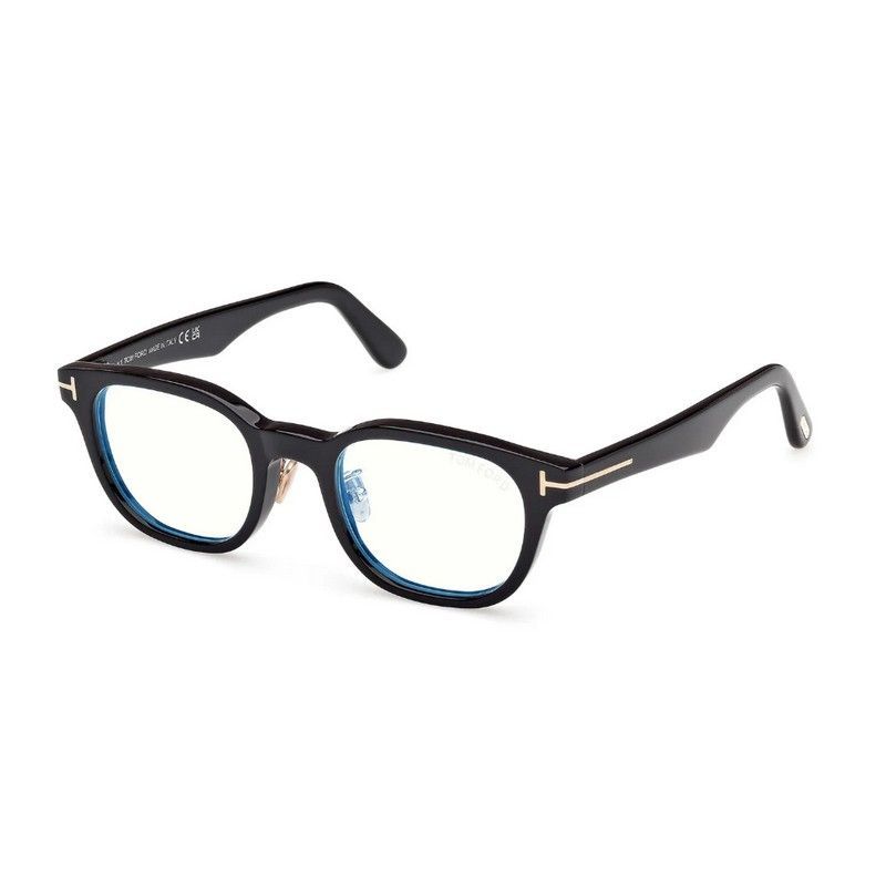 TOM FORD トムフォード FT6020DB 001 Eyeglass Frames メガネフレーム TF6020DB 001 アジアンフィット BLUE BLOCK FILTER