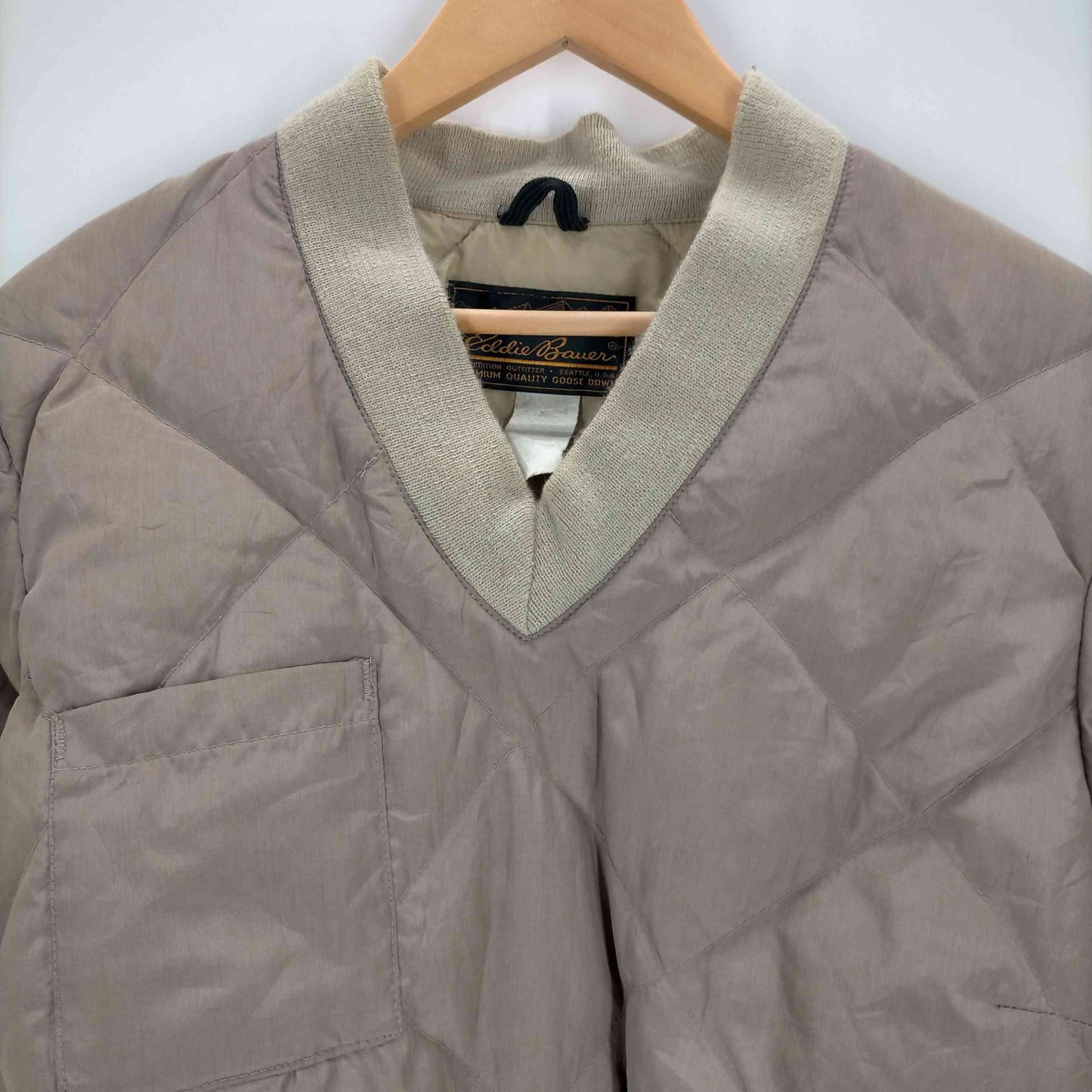 エディーバウアー Eddie Bauer 70-80S 黒タグ グースダウンプル 