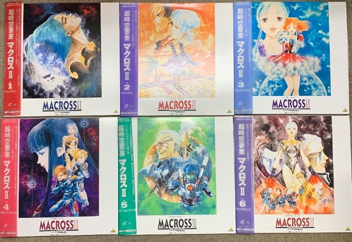 306 LD アニメ まとめて 6枚 セット マクロス2 Vol.1～6 株式会社バンダイメディア事業部 レーザーディスク