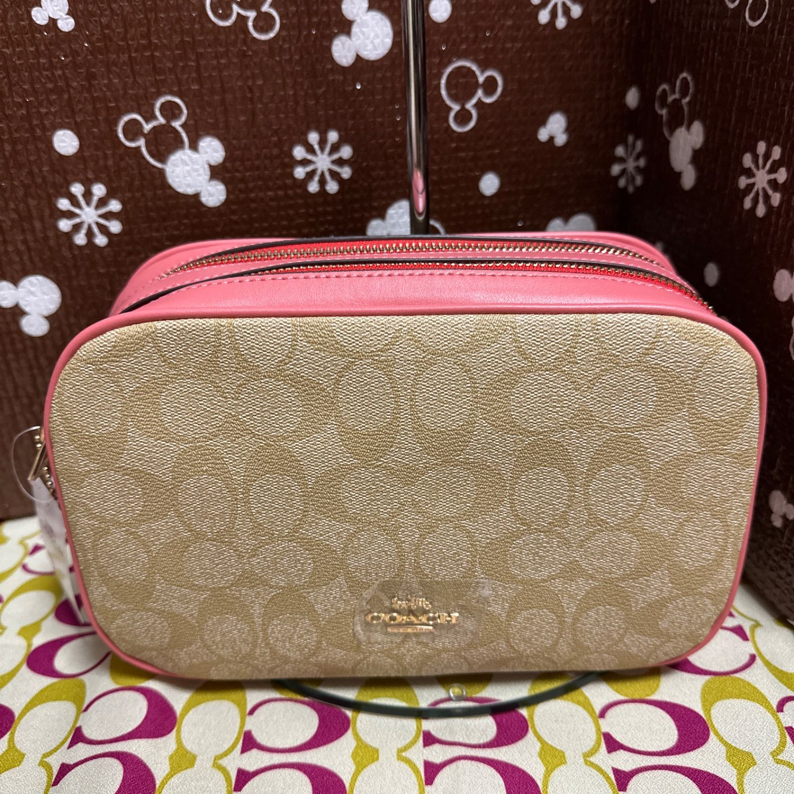 新品☆COACH ショルダーバッグ PVCシグネチャー クロスボディF68168 ...